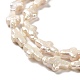 Naturali keshi perline perle fili PEAR-E016-047-3