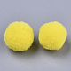 Diy Puppe Handwerk Polyester hoch-elastischen Pom Pom Ball AJEW-R093-06-3