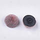 Flocky Acrylic Beads X-FIND-T046-54A-2