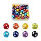 Cheriswelry 80Pcs 8 Colors Opaque Resin Beads RESI-CW0001-06B-1