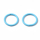 Spray Painted Iron Linking Rings IFIN-T017-03-3