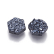 Perlas de resina de piedras preciosas druzy imitación RESI-L026-B04-1