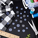 Arricraft 250 bottone per camicia a 5 fori rotondo lucido stile 2 BUTT-AR0001-07-6