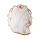 Galvanoplastie coquille perle gros pendentifs BSHE-C005-01-3