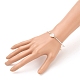 Bracelet ajustable en cordon tressé en polyester BJEW-JB05541-7