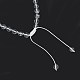 Natural Quartz Crystal Pendant Necklaces NJEW-P241-C09-4