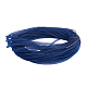 PandaHall Elite Mesh Tubing, Plastic Net Thread Cord, Prussian Blue, 8mm, about 30yards/bundle