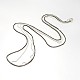 Messing Kugelketten für die bildende Halskette MAK-J004-35-2