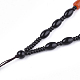 Nylon Cord Necklace Making MAK-T005-11-2