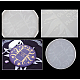 Moldes de silicona para tablero de péndulo de tarot plano y redondo para diy ZODI-PW0001-012A-1