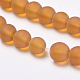 Chapelets de perles en verre transparente   GLAA-Q064-13-6mm-3