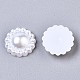 Cabujones de perlas de imitación de plástico ABS SACR-R859-Z9-2
