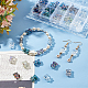 PandaHall Elite 80pcs 10 Colors Electroplate Glass Beads Strands EGLA-PH0001-35-4