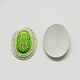 Oval Resin Cabochons CRES-R124C-M-2