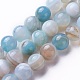 Chapelets de perles d'agate naturelle G-P434-09D-D-3