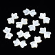 Perles de coquillage blanc naturel SSHEL-S258-105A-1