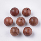 Natural Rosewood Beads X-WOOD-S053-08-1