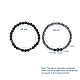 Set di braccialetti elasticizzati BJEW-JB05030-5