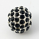 Alloy Rhinestone Beads RB-A034-10mm-A02S-1