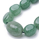Collane di perline sfumate naturali al quarzo fragola verde NJEW-T004-01-2