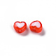 Perles acryliques de coeur transparent TACR-S117-M-2