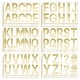 PVC Letter Stickers AJEW-WH0332-82-1