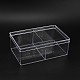 Cuboid Organic Glass Bead Containers CON-N002-02-1