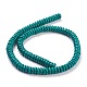 Chapelets de perles en turquoise synthétique G-H263-04B-2
