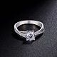 Shegrace 925 anillo de dedo de plata esterlina JR525A-2
