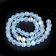 Chapelets de perles en pierre de lune synthétique G-S283-07-8mm-2
