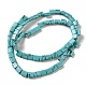 Chapelets de perles en turquoise synthétique G-F762-A02-01-3