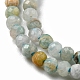 Brins de perles d'amazonite de fleurs naturelles G-C052-02-4