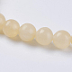 Natürlichen Topas Jade Perlen Stränge G-G515-8mm-03B-3