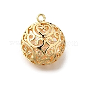 Латунь с подвесками из фианита KK-E792-28G-01
