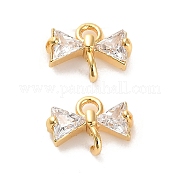 Подвески из латуни с кубическим цирконием KK-D300-10G