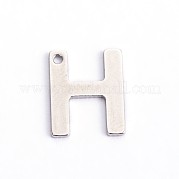 Подвески-буквы из нержавеющей стали 304 STAS-O072-H