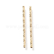 Гофрированные латунные бусины KK-H759-28E-G