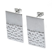 Серьги-гвоздики из нержавеющей стали 201 EJEW-K270-30P