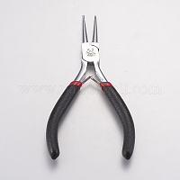 Jewelry Pliers, #50 Steel(High Carbon Steel) Wire Cutter Pliers, Gunmetal,  Yellow, 135x55mm