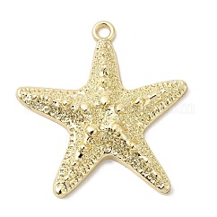 Legierung große Anhänger & Charms, Seestern, Gestell, golden, 59.5x56x9 mm, Bohrung: 4 mm