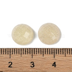 Cabochons décoden de poudre de paillettes de résine époxy translucide&nbsp;CRES-S367-13B-05