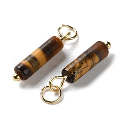 Colgantes de ojo de tigre naturales&nbsp;STAS-C120-01G-04