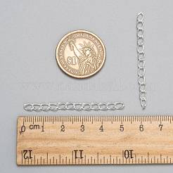 Eisen endet mit Twist-Ketten&nbsp;CH-R001-S-5cm