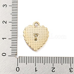 Anhänger mit UV-Beschichtung aus goldener Emaille-Legierung&nbsp;PALLOY-D026-03G-02