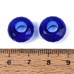 Perle di vetro trasparente europei&nbsp;GPDL-Q024-14mm-A03