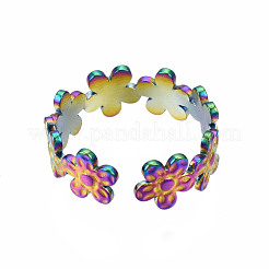 Polsini con fiori&nbsp;RJEW-N038-007