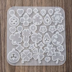 DIY Silikonformen für Ornamente der Kleeblatt-Serie&nbsp;SIMO-R012-01C
