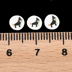 Handgemachter Ton-Cabochon&nbsp;CLAY-A007-02A