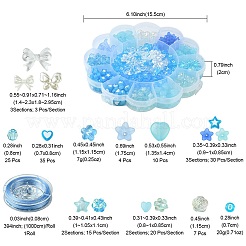 Kit per la creazione di gioielli con braccialetti con perline finte in plastica ABS e acrilico fai-da-te&nbsp;DIY-FS0006-24B