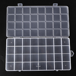 Conteneurs de stockage de perles en plastique&nbsp;X-CON-S043-032